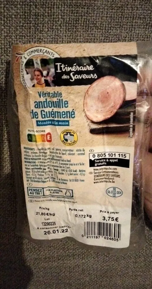Véritable andouille de Guéméné