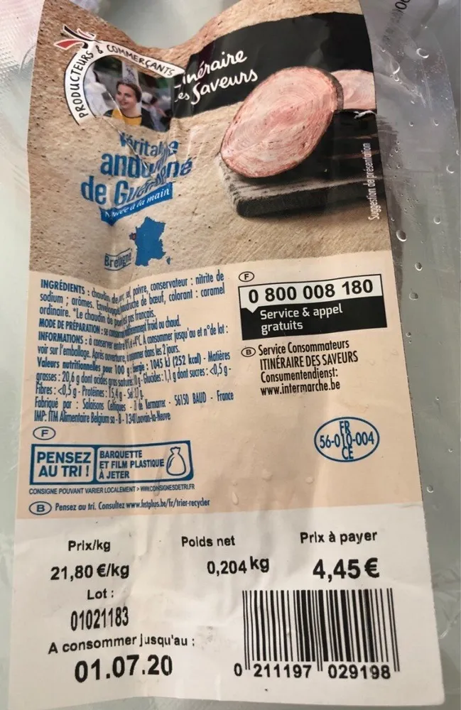 Veritable andouille de Guémené