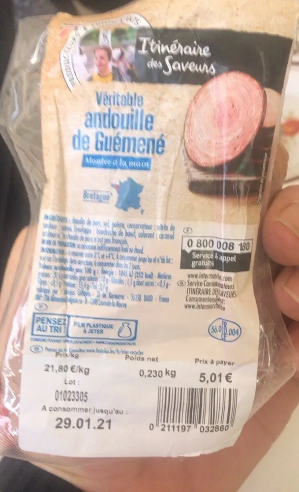 Veritable andouille de guemene