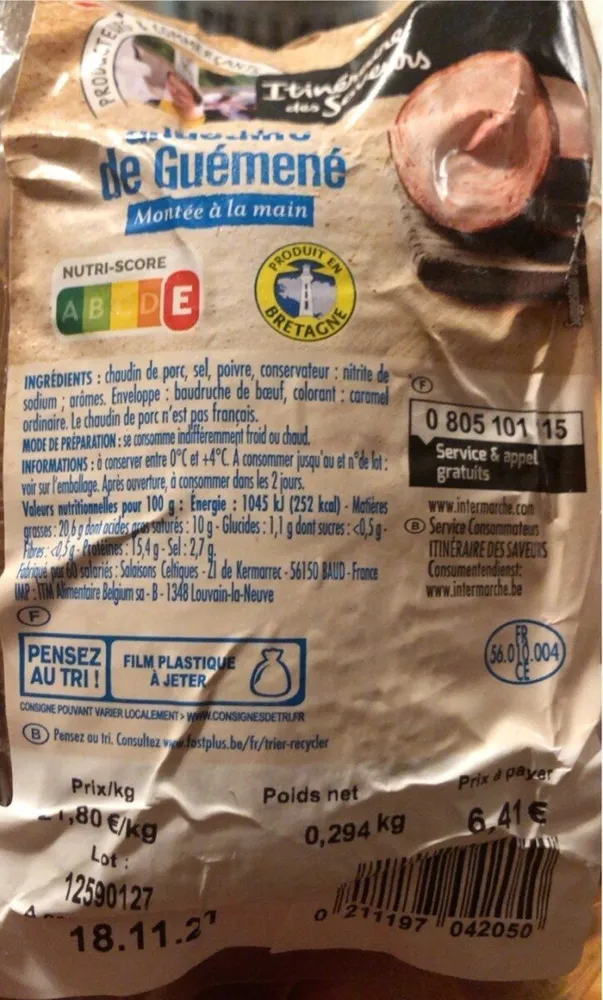 Véritable Andouille de Guémené