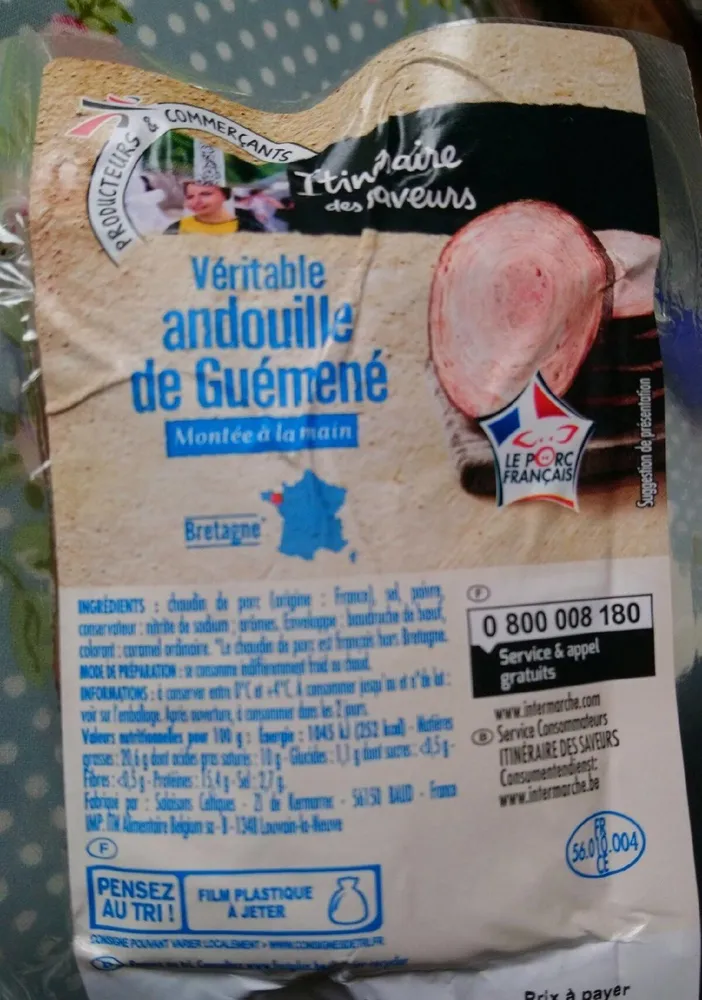 Véritable andouille de guémené