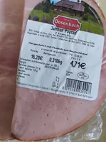 Jambon paysan 2 tranches