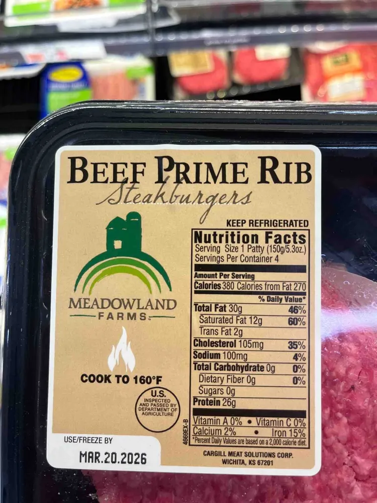 Beef Prime Rib Steakburgers