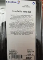 Bruschetta nordique