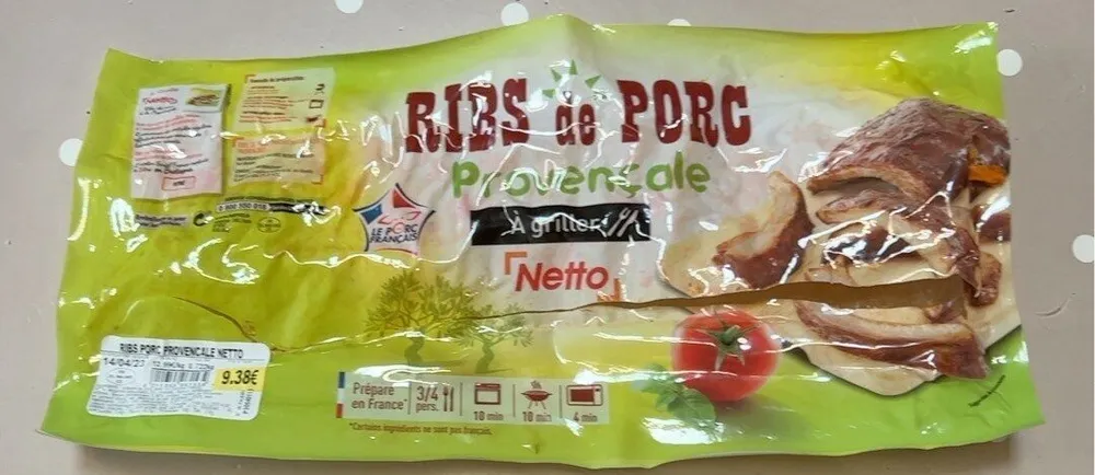 Ribs de porc provençale à griller