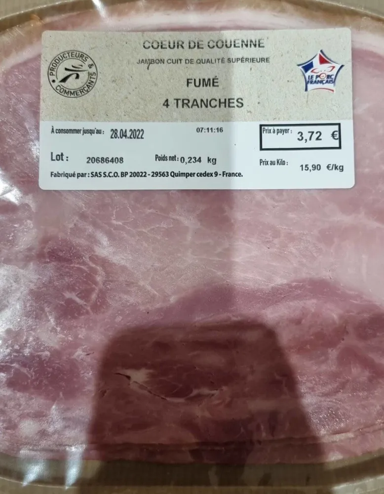 Jambon de porc