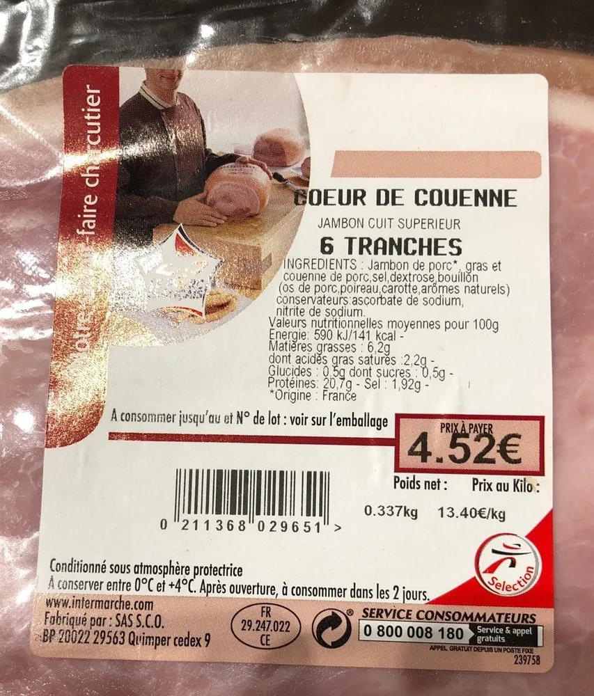 Coeur de couenne
