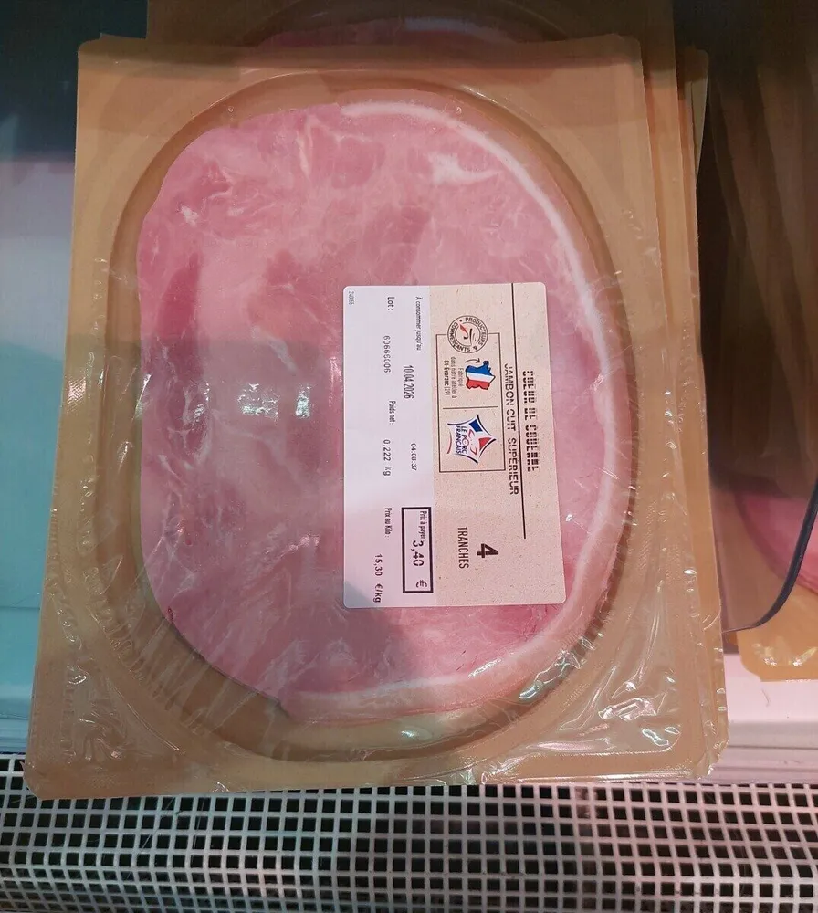 Jambon cuit superieur