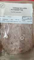Terrine de lapin aux noisettes