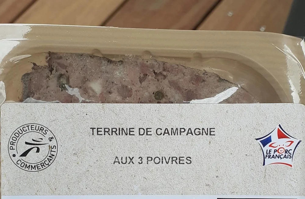 Terrine de Campagne aux 3 poivres