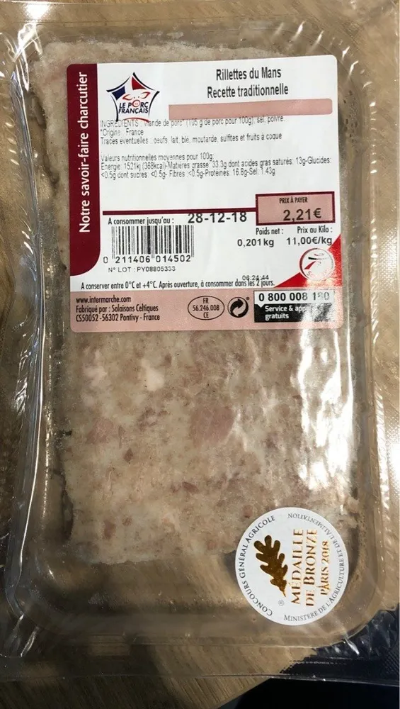 Rillettes du mans