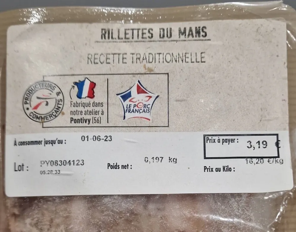 Rillette du Mans Recette Traditionnelle