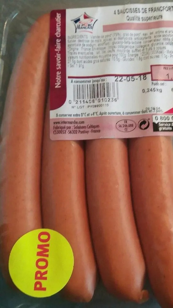 Saucisses Francfort