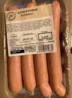 4 saucisses de Francfort