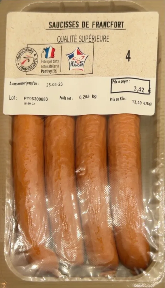 Saucisses de Francfort