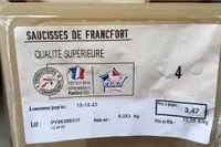 Saucisses de Francfort