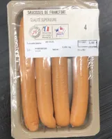 Saucisses de francfort