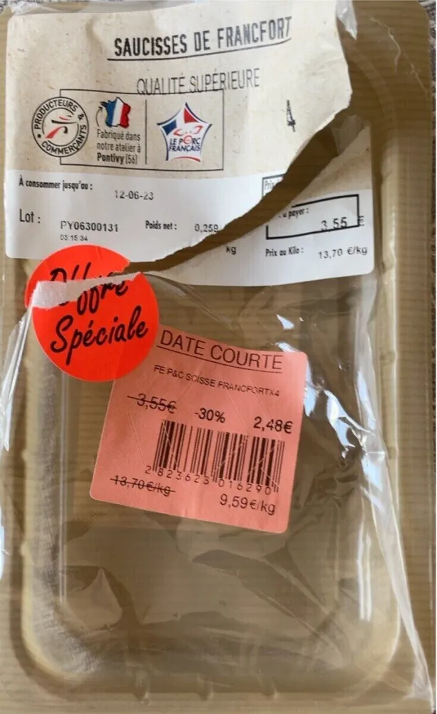 Saucisses de Francfort