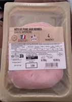 Roti de porc aux herbes