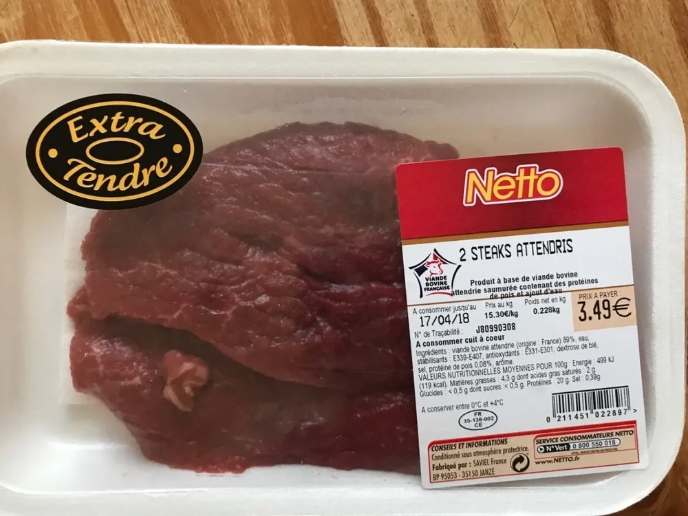 Steaks attendris