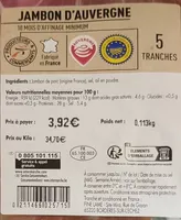 Jambon d'Auvergne