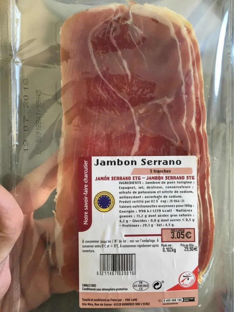Jambon serrano