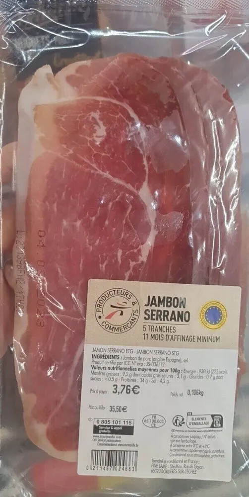 Jambon Serrano