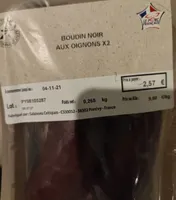 Boudin noir aux oignons
