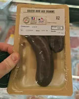 Boudin noir aux oignons