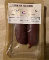 Boudin noir aux oignons