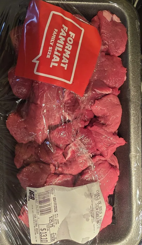 Beef Stew Cube
