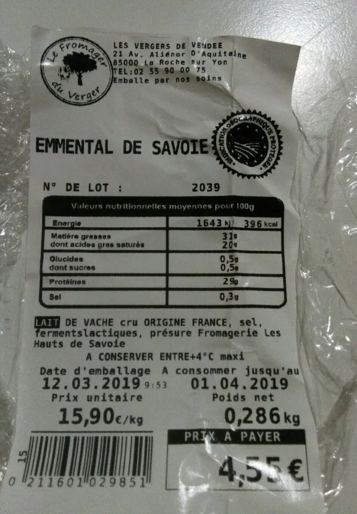 Emmental de Savoie