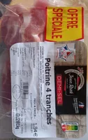 Poitrine de porc demi-sel tranchée