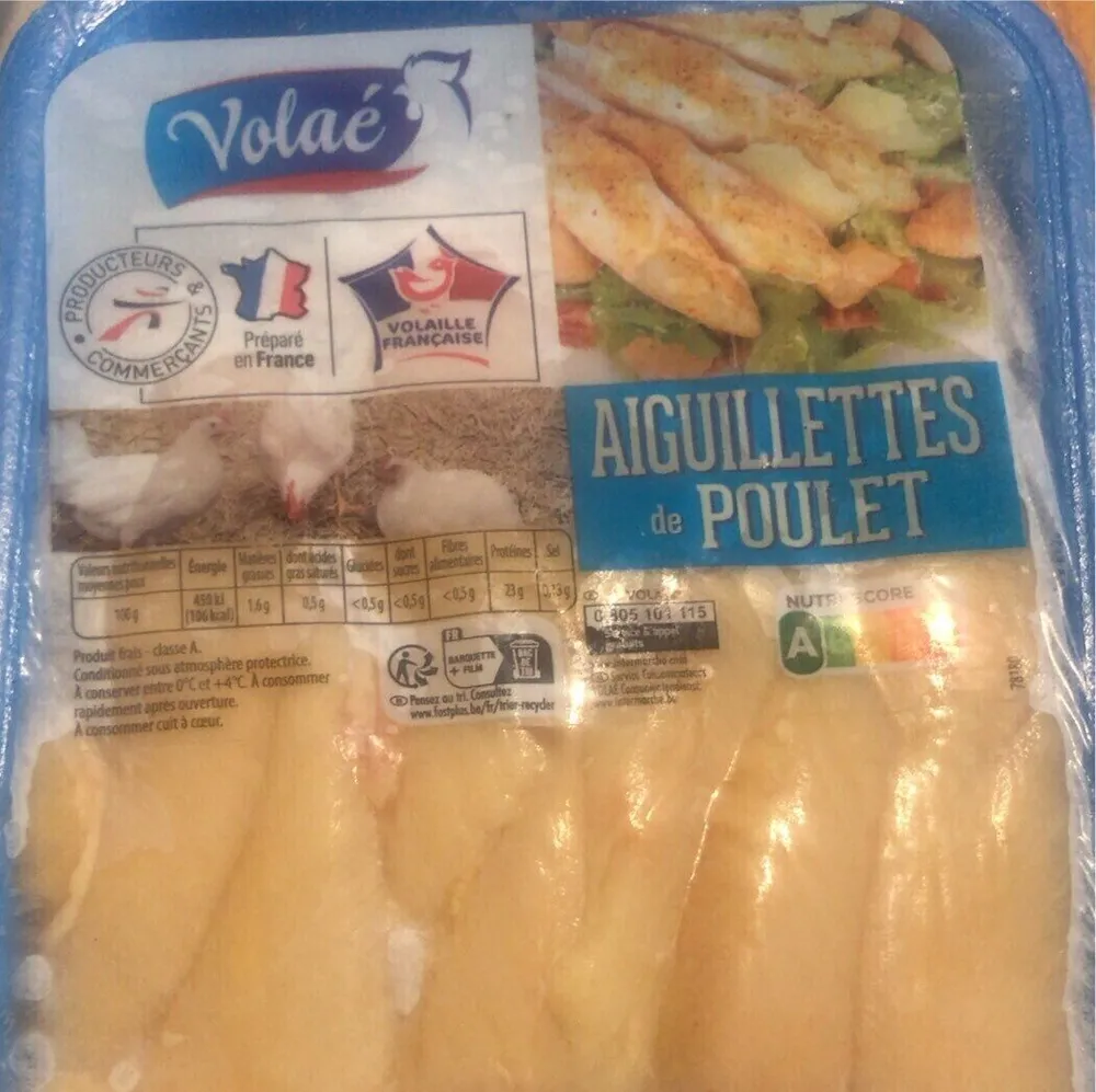 Aiguillettes de poulet