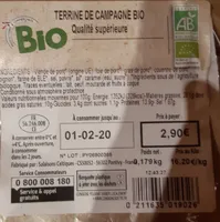 terrines de campagne Bio