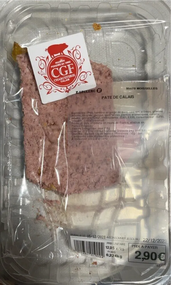 Pate de calais
