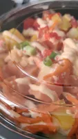 Poke bowl 2 salmons