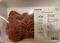 Lean Ground Beef, Raw