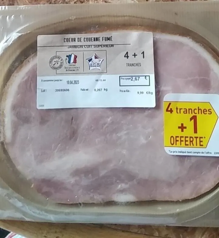 Cœur de couenne fumé