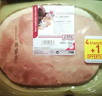 Jambon supérieur cuit au torchon