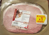 Jambon supérieur cuit au torchon