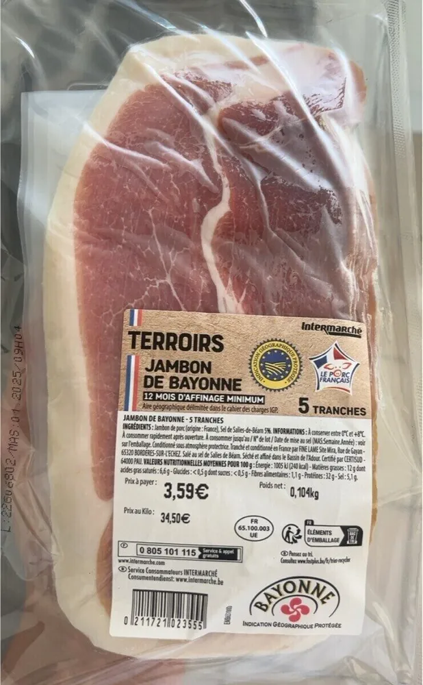Jambon de Bayonne