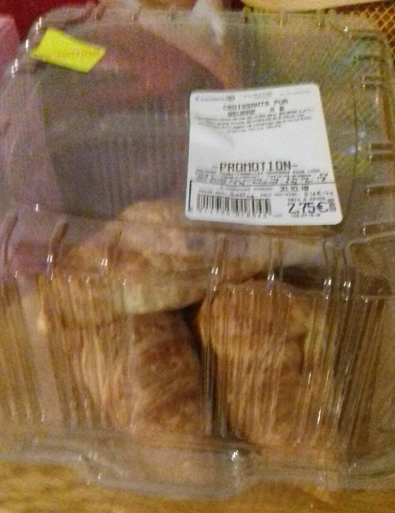 Croissants pur beurre