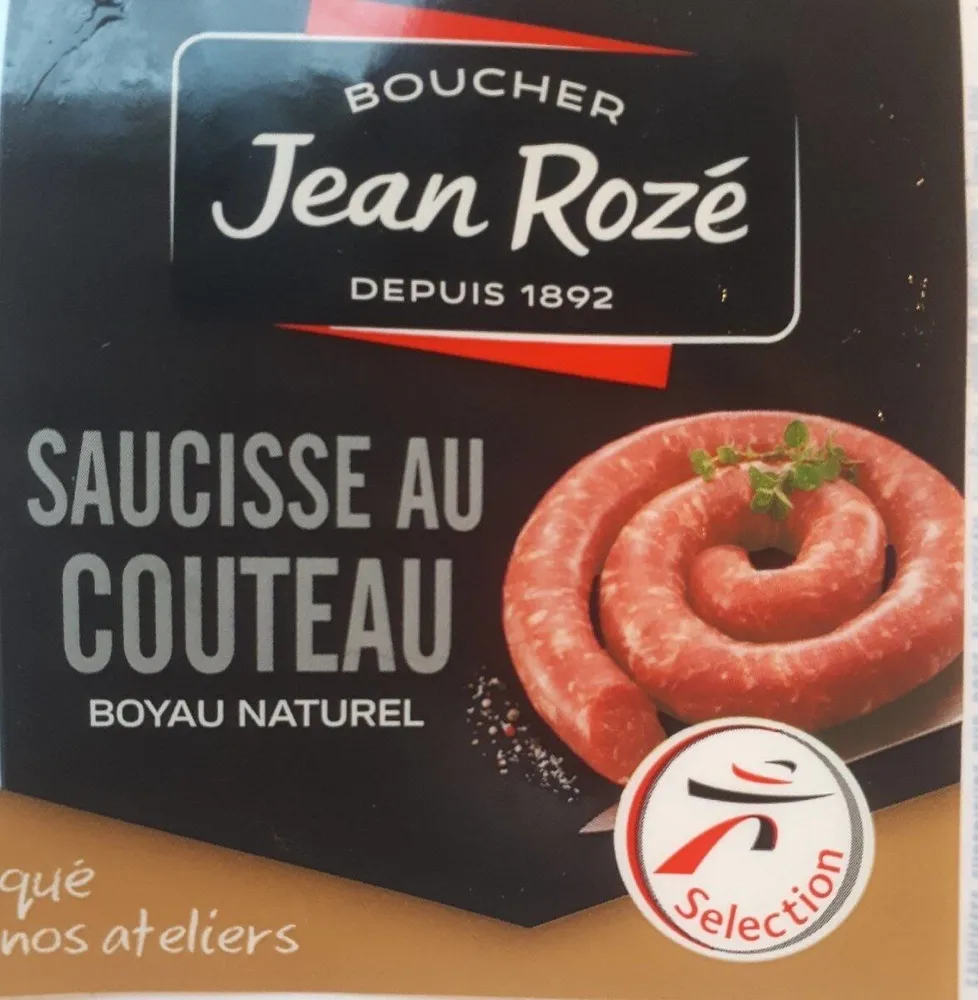Saucisse au couteau