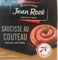 Saucisse au couteau