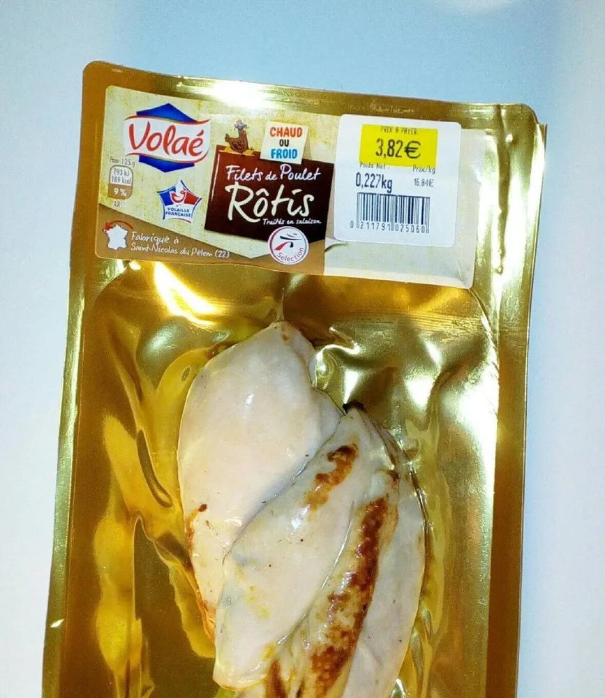 Filets de poulet rôtis