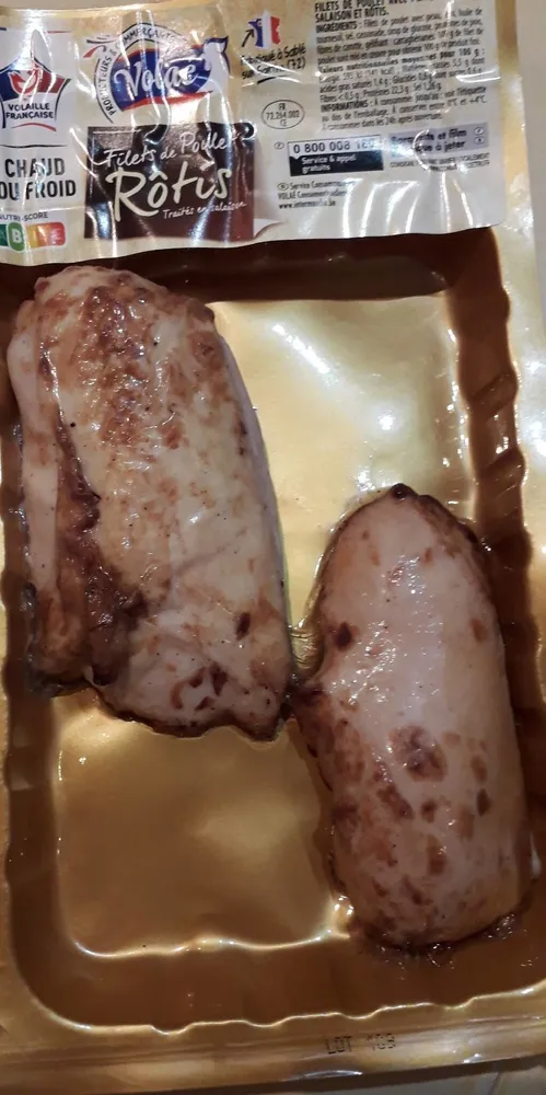 Filets de poulet rôtis