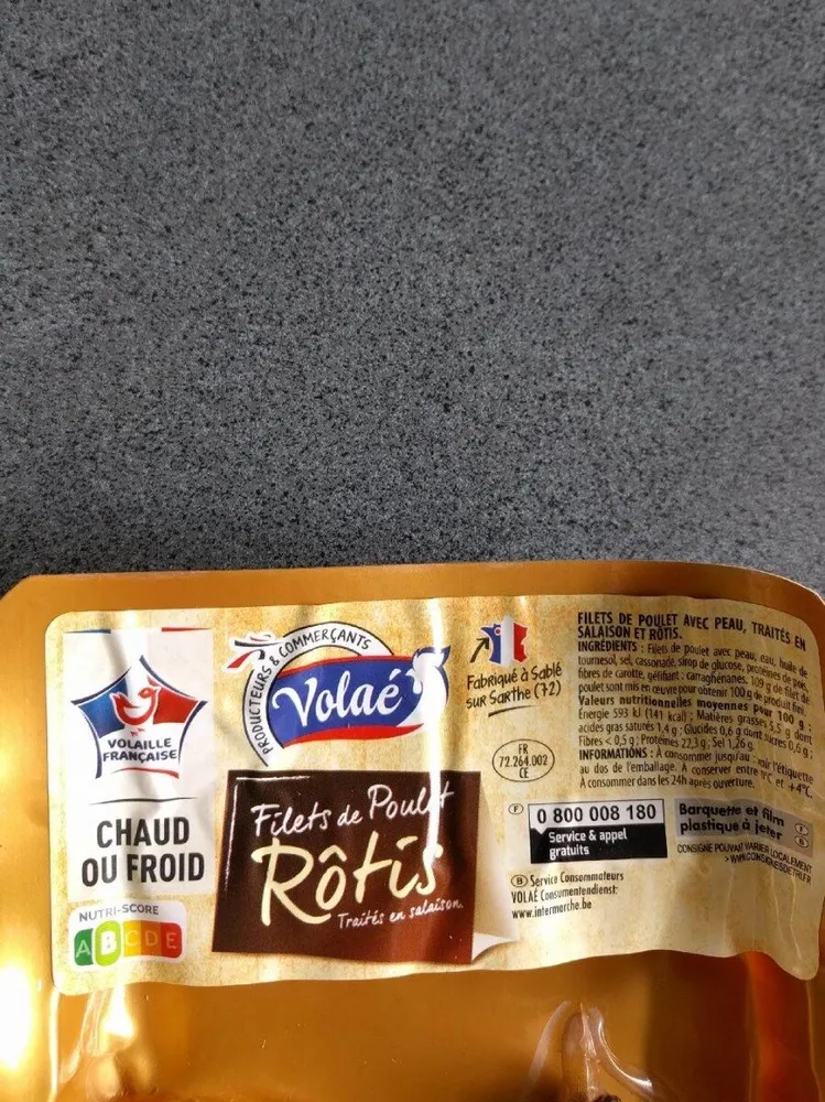 Filets de poulet Rotis