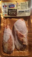 Filets de poulet rotis
