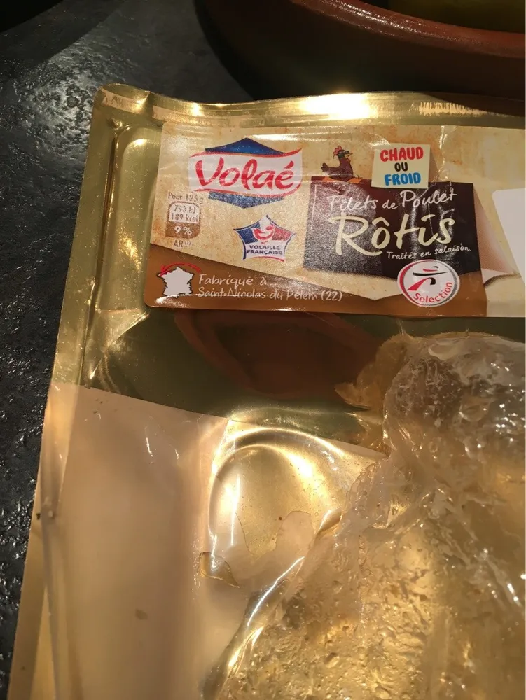 Filet de poulet rotis